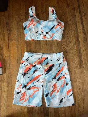 Matching workout set size medium